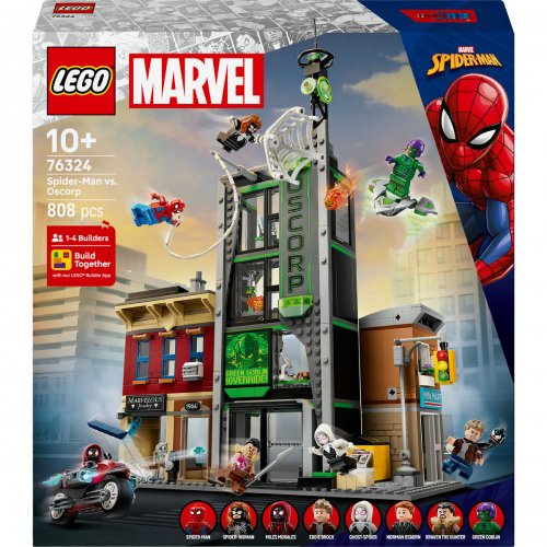 Конструктор LEGO Super Heroes Marvel Человек-паук против Оскорпа 808 деталей (76324) купить в Украине: Киев, Днепр, Харьков, Одесса  | Низкая цена, отзывы, характеристики от TELEMART фото