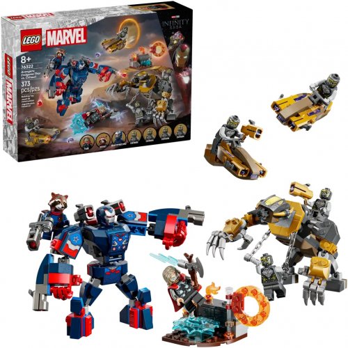 Конструктор LEGO Super Heroes Marvel Мстители: Финал Тор против Читаури 373 детали (76322) купить в Украине: Киев, Днепр, Харьков, Одесса  | Низкая цена, отзывы, характеристики от TELEMART фото