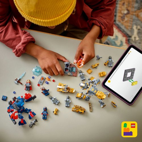 Конструктор LEGO Super Heroes Marvel Мстители: Финал Тор против Читаури 373 детали (76322) купить в Украине: Киев, Днепр, Харьков, Одесса  | Низкая цена, отзывы, характеристики от TELEMART фото