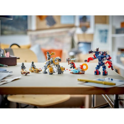 Конструктор LEGO Super Heroes Marvel Мстители: Финал Тор против Читаури 373 детали (76322) купить в Украине: Киев, Днепр, Харьков, Одесса  | Низкая цена, отзывы, характеристики от TELEMART фото