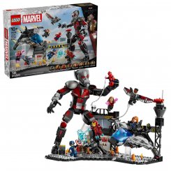 Конструктор LEGO Super Heroes Marvel Первый мститель: Противостояние Приключенческая битва 736 деталей (76314)
