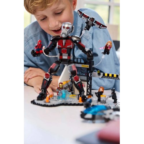 Конструктор LEGO Super Heroes Marvel Первый мститель: Противостояние Приключенческая битва 736 деталей (76314) купить в Украине: Киев, Днепр, Харьков, Одесса  | Низкая цена, отзывы, характеристики от TELEMART фото