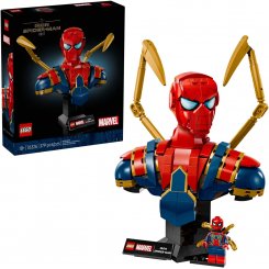 Конструктор LEGO Super Heroes Marvel Погруддя Залізної Людини-Павука 379 деталей (76326)