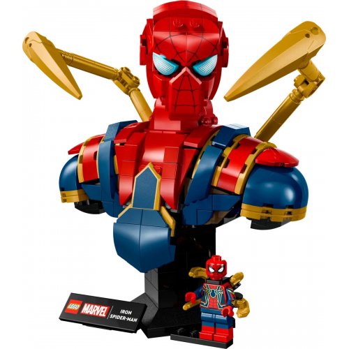 Конструктор LEGO Super Heroes Marvel Погруддя Залізної Людини-Павука 379 деталей (76326) купити в Україні: Київ, Львів, Хмельницький, Тернопіль, Івано-Франківськ | Низька ціна, відгуки, характеристики від TELEMART фото