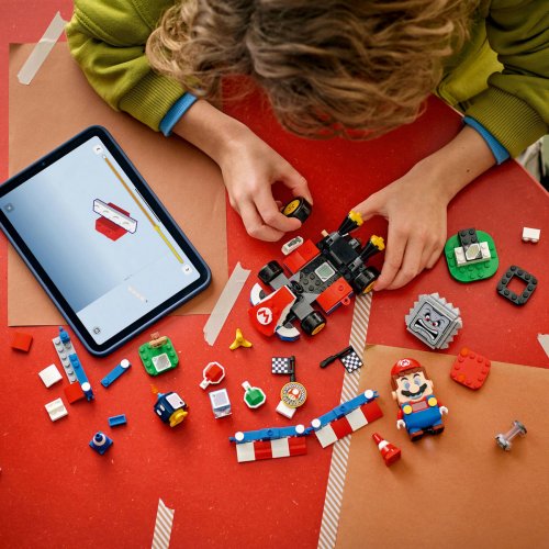 Конструктор LEGO Super Mario Mario Kart - Interactive LEGO Mario и Standard Kart 278 деталей (72043) купить в Украине: Киев, Днепр, Харьков, Одесса  | Низкая цена, отзывы, характеристики от TELEMART фото