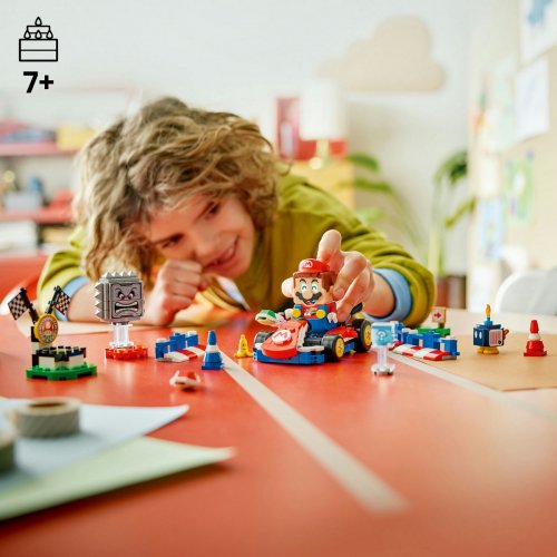 Конструктор LEGO Super Mario Mario Kart - Interactive LEGO Mario и Standard Kart 278 деталей (72043) купить в Украине: Киев, Днепр, Харьков, Одесса  | Низкая цена, отзывы, характеристики от TELEMART фото