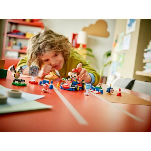 Конструктор LEGO Super Mario Mario Kart - Interactive LEGO Mario и Standard Kart 278 деталей (72043) купить в Украине: Киев, Днепр, Харьков, Одесса  | Низкая цена, отзывы, характеристики от TELEMART фото