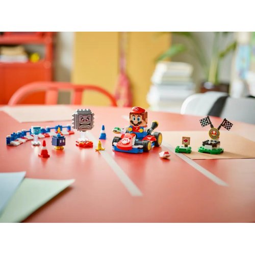 Конструктор LEGO Super Mario Mario Kart - Interactive LEGO Mario и Standard Kart 278 деталей (72043) купить в Украине: Киев, Днепр, Харьков, Одесса  | Низкая цена, отзывы, характеристики от TELEMART фото
