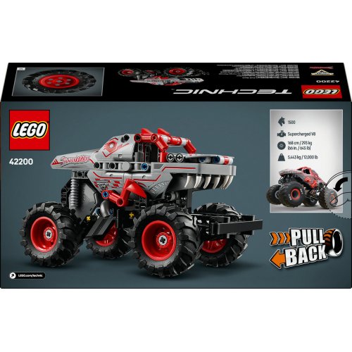 Конструктор LEGO Technic Monster Jam ThunderROARus с инерционным двигателем 232 детали (42200) купить в Украине: Киев, Днепр, Харьков, Одесса  | Низкая цена, отзывы, характеристики от TELEMART фото