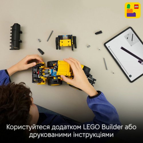 Конструктор LEGO Technic Колісний навантажувач Volvo L120 Electric 973 деталі (42209) купити в Україні: Київ, Львів, Хмельницький, Тернопіль, Івано-Франківськ | Низька ціна, відгуки, характеристики від TELEMART фото
