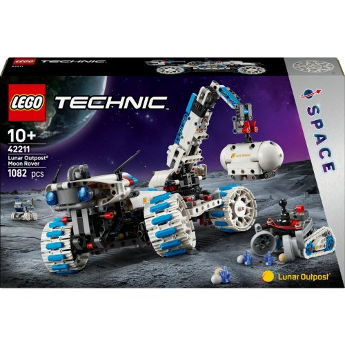 Конструктор LEGO Technic Місяцехід Lunar Outpost. Космічний корабель 1082 деталі (42211) купити в Україні: Київ, Львів, Хмельницький, Тернопіль, Івано-Франківськ | Низька ціна, відгуки, характеристики від TELEMART фото