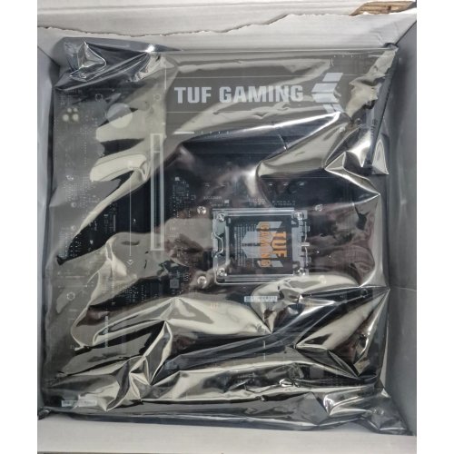 Уценка материнская плата Asus TUF GAMING B850M-E WIFI (sAM5, AMD B850) (Следы использования, 856151) купить в Украине: Киев, Днепр, Харьков, Одесса  | Проверка совместимости, низкая цена, отзывы, характеристики от TELEMART фото