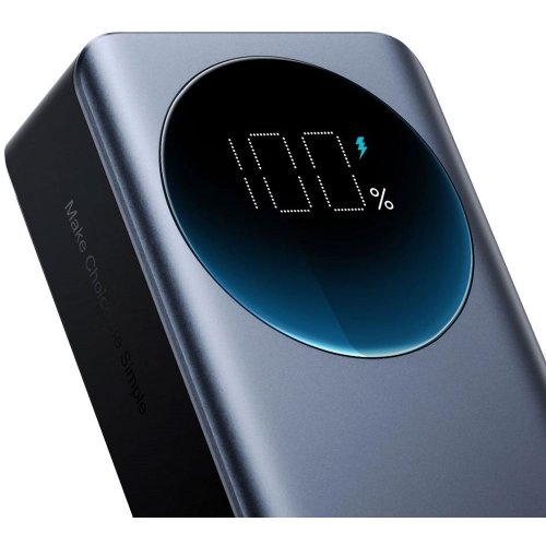 Powerbank JOYROOM 30000mAh 65W (JR-PBF05) Black купить в Украине: Киев, Днепр, Харьков, Одесса  | Низкая цена, отзывы, характеристики от TELEMART фото