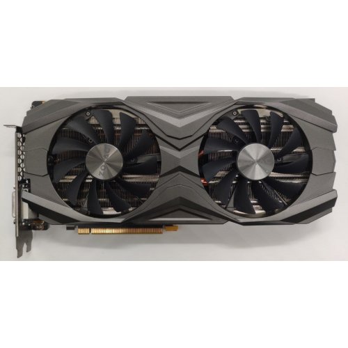Відеокарта Zotac GeForce GTX 1080 TI AMP Edition 11264MB (ZT-P10810D-10P) (Відновлено продавцем, 856195) купити в Україні: Київ, Львів, Хмельницький, Тернопіль, Івано-Франківськ | Перевірка сумісності, низька ціна, відгуки, характеристики від TELEMART фото