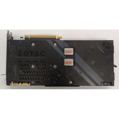 Відеокарта Zotac GeForce GTX 1080 TI AMP Edition 11264MB (ZT-P10810D-10P) (Відновлено продавцем, 856195) купити в Україні: Київ, Львів, Хмельницький, Тернопіль, Івано-Франківськ | Перевірка сумісності, низька ціна, відгуки, характеристики від TELEMART фото