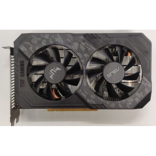 Видеокарта Asus TUF GeForce GTX 1650 Gaming OC 4096MB (TUF-GTX1650-O4GD6-GAMING) (Восстановлено продавцом, 856197) купить в Украине: Киев, Днепр, Харьков, Одесса  | Проверка совместимости, низкая цена, отзывы, характеристики от TELEMART фото