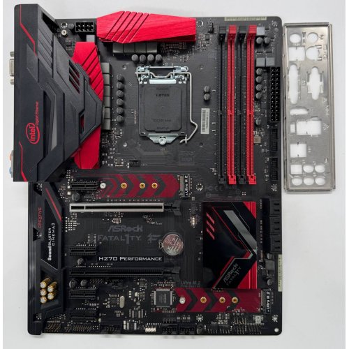 Материнская плата AsRock FATAL1TY H270 PERFORMANCE (s1151, Intel H270) (Восстановлено продавцом, 856198) купить в Украине: Киев, Днепр, Харьков, Одесса  | Проверка совместимости, низкая цена, отзывы, характеристики от TELEMART фото