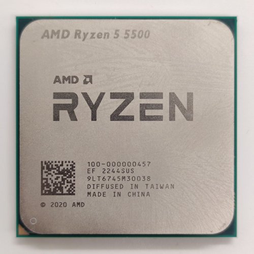 Процесор AMD Ryzen 5 5500 3.6(4.2)GHz 16MB sAM4 Box (100-100000457BOX) (Відновлено продавцем, 856199) купити в Україні: Київ, Львів, Хмельницький, Тернопіль, Івано-Франківськ | Перевірка сумісності, низька ціна, відгуки, характеристики від TELEMART фото