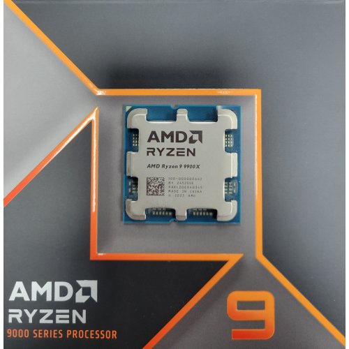 Уцінка процесор AMD Ryzen 9 9900X 4.4(5.6)GHz 64MB sAM5 Box (100-100000662WOF) (Сліди використання, 856201) купити в Україні: Київ, Львів, Хмельницький, Тернопіль, Івано-Франківськ | Перевірка сумісності, низька ціна, відгуки, характеристики від TELEMART фото