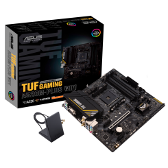 Материнская плата Asus TUF GAMING A520M-PLUS WIFI (sAM4, A520) (Восстановлено продавцом, 856249)