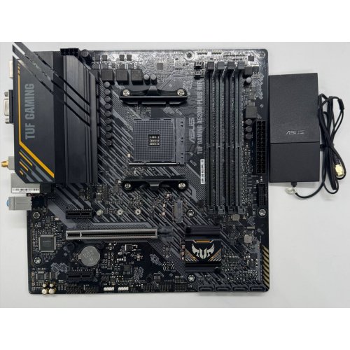 Материнская плата Asus TUF GAMING A520M-PLUS WIFI (sAM4, A520) (Восстановлено продавцом, 856249) купить в Украине: Киев, Днепр, Харьков, Одесса  | Проверка совместимости, низкая цена, отзывы, характеристики от TELEMART фото