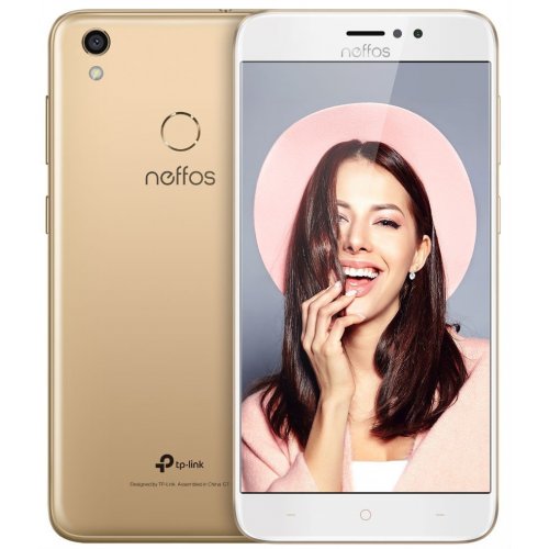 Купити Мобільний телефон TP-Link Neffos C7 (TP910A44UA) Gold - ціна в Києві, Львові, Вінниці, Хмельницькому, Франківську, Україні | інтернет-магазин TELEMART.UA фото