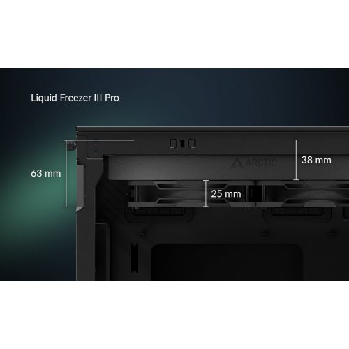 Уцінка готова сво Arctic Liquid Freezer III Pro 360 (ACFRE00180A) Black (Сліди використання, 856388) купити в Україні: Київ, Львів, Хмельницький, Тернопіль, Івано-Франківськ | Перевірка сумісності, низька ціна, відгуки, характеристики від TELEMART фото
