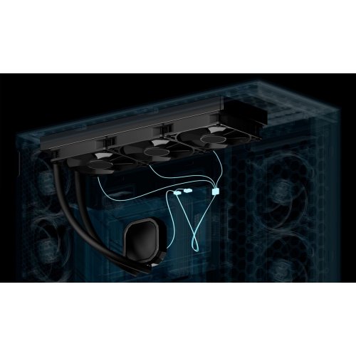 Уцінка готова сво Arctic Liquid Freezer III Pro 360 (ACFRE00180A) Black (Сліди використання, 856388) купити в Україні: Київ, Львів, Хмельницький, Тернопіль, Івано-Франківськ | Перевірка сумісності, низька ціна, відгуки, характеристики від TELEMART фото