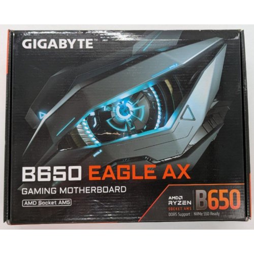Материнская плата Gigabyte B650 EAGLE AX (sAM5, AMD B650) (Восстановлено продавцом, 856390) купить в Украине: Киев, Днепр, Харьков, Одесса  | Проверка совместимости, низкая цена, отзывы, характеристики от TELEMART фото