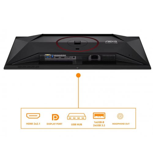 Монітор AOC 26.5" Q27G4SDR Black купити в Україні: Київ, Львів, Хмельницький, Тернопіль, Івано-Франківськ | Низька ціна, відгуки, характеристики від TELEMART фото