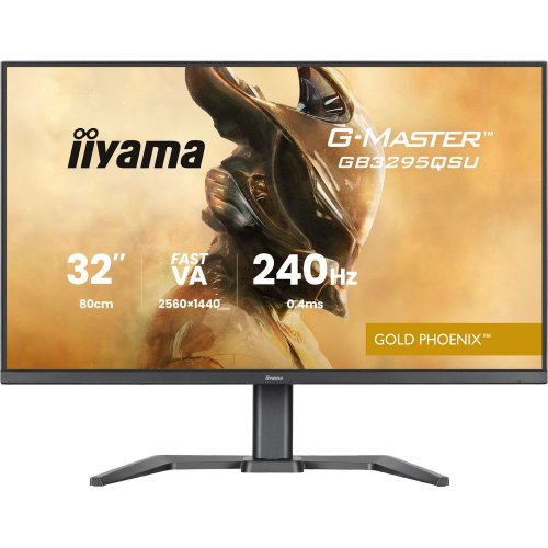 Монітор Iiyama 31.5" G-Master GB3295QSU-B1 Black купити в Україні: Київ, Львів, Хмельницький, Тернопіль, Івано-Франківськ | Низька ціна, відгуки, характеристики від TELEMART фото