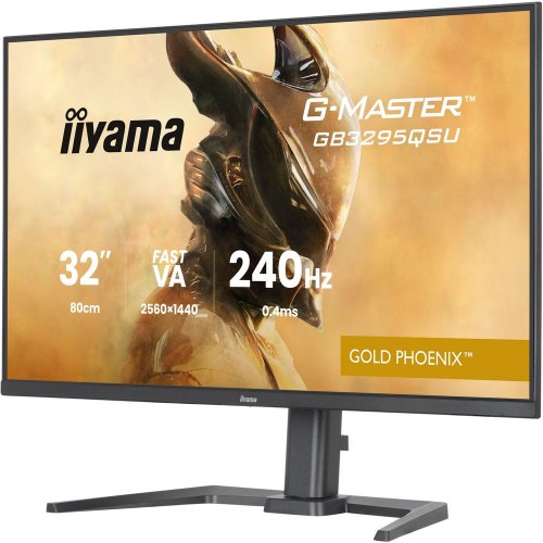 Монітор Iiyama 31.5" G-Master GB3295QSU-B1 Black купити в Україні: Київ, Львів, Хмельницький, Тернопіль, Івано-Франківськ | Низька ціна, відгуки, характеристики від TELEMART фото
