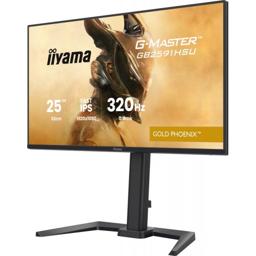 Монітор Iiyama 24.5" G-Master GB2591HSU-B1 Black купити в Україні: Київ, Львів, Хмельницький, Тернопіль, Івано-Франківськ | Низька ціна, відгуки, характеристики від TELEMART фото