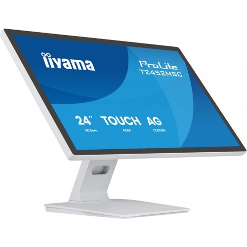 Монитор Iiyama 24" ProLite T2452MSC-W1AG White купить в Украине: Киев, Днепр, Харьков, Одесса  | Низкая цена, отзывы, характеристики от TELEMART фото
