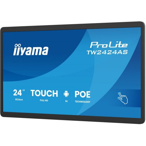 Монітор Iiyama 23.8" ProLite TW2424AS-B3P Black купити в Україні: Київ, Львів, Хмельницький, Тернопіль, Івано-Франківськ | Низька ціна, відгуки, характеристики від TELEMART фото