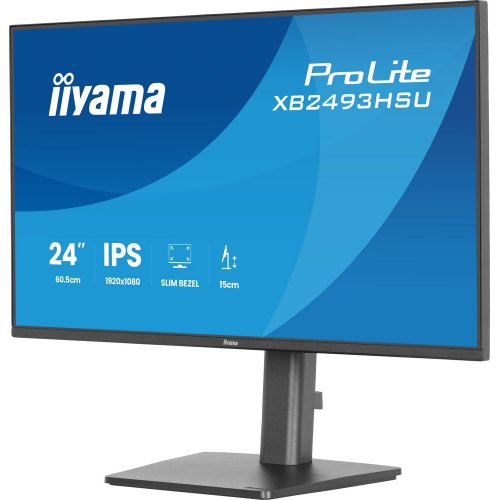 Монитор Iiyama 23.8" ProLite XB2493HSU-B1 Black купить в Украине: Киев, Днепр, Харьков, Одесса  | Низкая цена, отзывы, характеристики от TELEMART фото