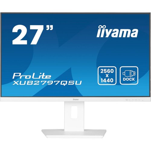 Монітор Iiyama 27" ProLite XUB2797QSU-W2 White купити в Україні: Київ, Львів, Хмельницький, Тернопіль, Івано-Франківськ | Низька ціна, відгуки, характеристики від TELEMART фото