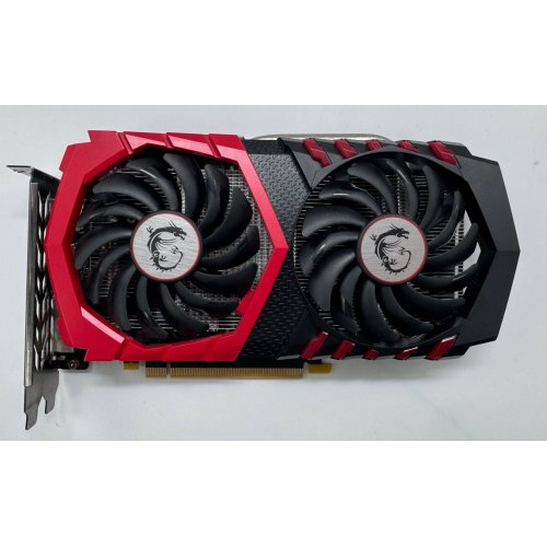 Відеокарта MSI GeForce GTX 1050 Ti Gaming X 4096MB (GTX 1050 TI GAMING X 4G) (Відновлено продавцем, 856426) купити в Україні: Київ, Львів, Хмельницький, Тернопіль, Івано-Франківськ | Перевірка сумісності, низька ціна, відгуки, характеристики від TELEMART фото