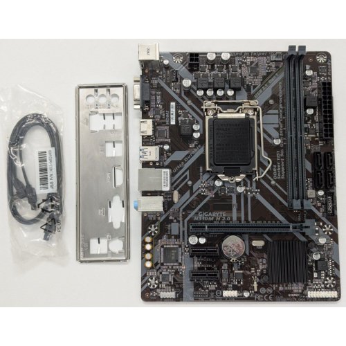 Материнская плата Gigabyte H310M H 2.0 (s1151-V2, Intel H310) (Восстановлено продавцом, 856428) купить в Украине: Киев, Днепр, Харьков, Одесса  | Проверка совместимости, низкая цена, отзывы, характеристики от TELEMART фото