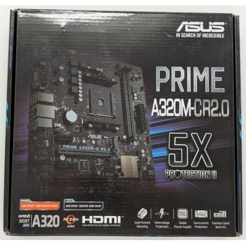 Материнська плата Asus PRIME A320M-C R2.0 (sAM4, AMD A320) (Відновлено продавцем, 856432) купити в Україні: Київ, Львів, Хмельницький, Тернопіль, Івано-Франківськ | Перевірка сумісності, низька ціна, відгуки, характеристики від TELEMART фото