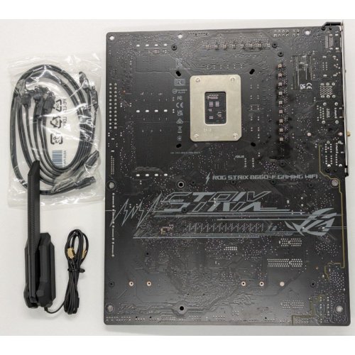 Материнская плата Asus ROG STRIX B660-F GAMING (WI-FI) (s1700, Intel B660) (Восстановлено продавцом, 856447) купить в Украине: Киев, Днепр, Харьков, Одесса  | Проверка совместимости, низкая цена, отзывы, характеристики от TELEMART фото