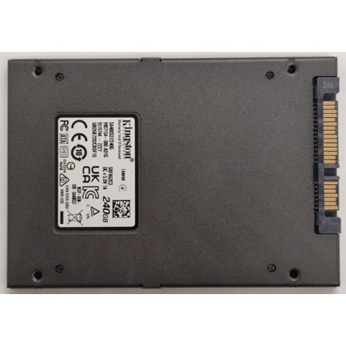 Ssd-диск Kingston SSDNow A400 TLC 240GB 2.5'' (SA400S37/240G) (Восстановлено продавцом, 856449) купить в Украине: Киев, Днепр, Харьков, Одесса  | Проверка совместимости, низкая цена, отзывы, характеристики от TELEMART фото