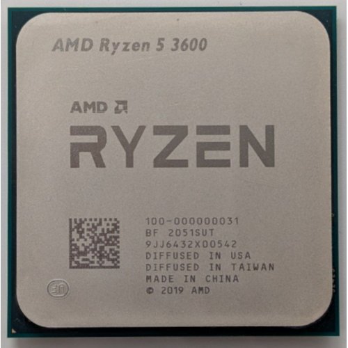 Процессор AMD Ryzen 5 3600 3.6(4.2)GHz 32MB sAM4 Tray (100-000000031) (Восстановлено продавцом, 856461) купить в Украине: Киев, Днепр, Харьков, Одесса  | Проверка совместимости, низкая цена, отзывы, характеристики от TELEMART фото