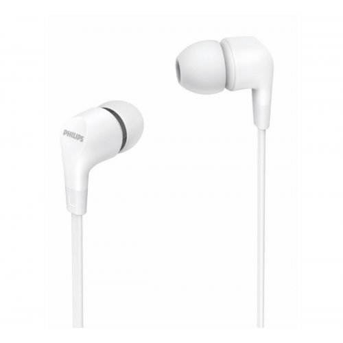 Навушники Philips TAE1105 (TAE1105WT/00) White купити в Україні: Київ, Львів, Хмельницький, Тернопіль, Івано-Франківськ | Низька ціна, відгуки, характеристики від TELEMART фото