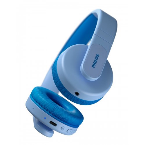 Навушники Philips TAK4206 Wireless (TAK4206BL/00) Blue купити в Україні: Київ, Львів, Хмельницький, Тернопіль, Івано-Франківськ | Низька ціна, відгуки, характеристики від TELEMART фото
