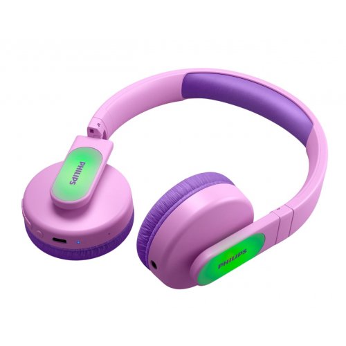 Навушники Philips TAK4206 Wireless (TAK4206PK/00) Pink купити в Україні: Київ, Львів, Хмельницький, Тернопіль, Івано-Франківськ | Низька ціна, відгуки, характеристики від TELEMART фото