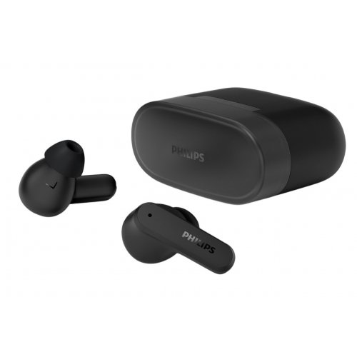 Навушники Philips TAT2000 Wireless (TAT2000BK/00) Black купити в Україні: Київ, Львів, Хмельницький, Тернопіль, Івано-Франківськ | Низька ціна, відгуки, характеристики від TELEMART фото