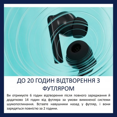 Навушники Philips TAT2520 Wireless (TAT2520BK/00) Black купити в Україні: Київ, Львів, Хмельницький, Тернопіль, Івано-Франківськ | Низька ціна, відгуки, характеристики від TELEMART фото