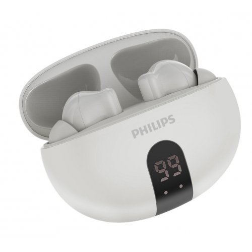 Навушники Philips TAT2520 Wireless (TAT2520WT/00) White купити в Україні: Київ, Львів, Хмельницький, Тернопіль, Івано-Франківськ | Низька ціна, відгуки, характеристики від TELEMART фото