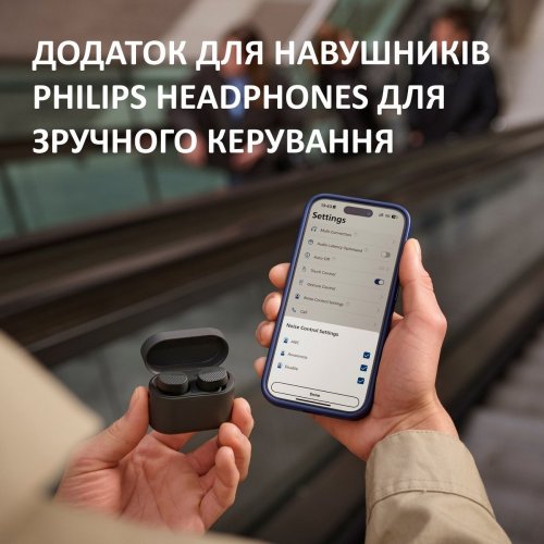 Наушники Philips TAT5000 Wireless (TAT5000BK/00) Black купить в Украине: Киев, Днепр, Харьков, Одесса  | Низкая цена, отзывы, характеристики от TELEMART фото